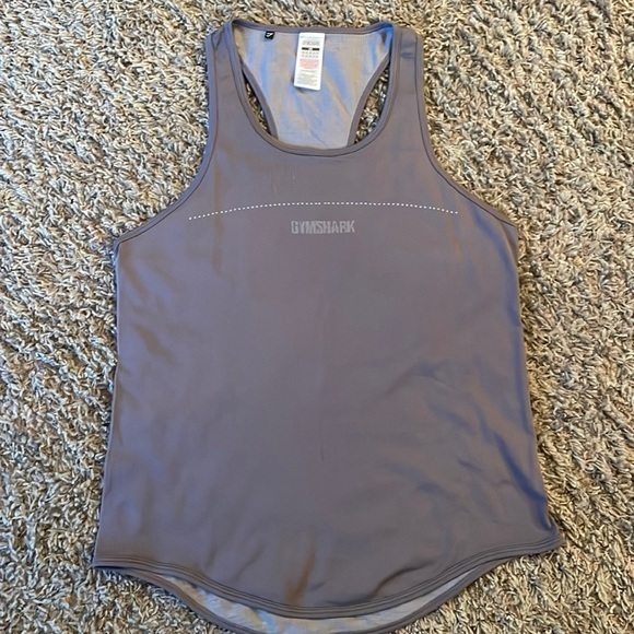 Gymshark Racerback Tank - Gray size XS - Picture 1 of 4
